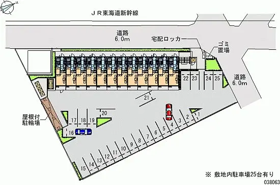 ★手数料０円★京都市西京区牛ケ瀬新田泓町　月極駐車場（LP）